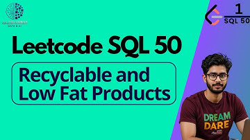 2) Recyclable and Low Fat Products | LeetCode SQL50 | sql tutorial | sql full course | SQL |Leetcode