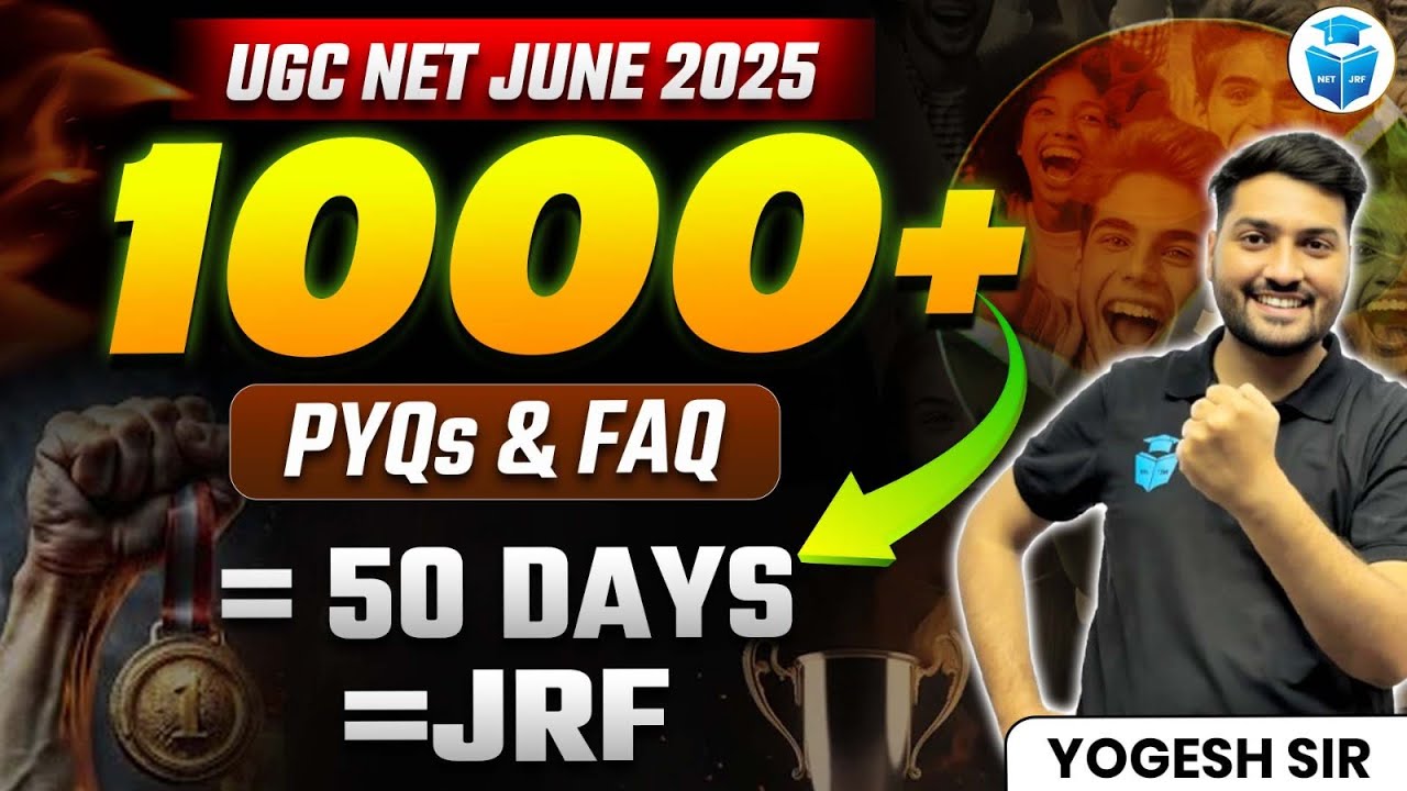 UGC NET Management 1000 PYQs & FAQ | UGC NET 50 Days Strategy to Crack ...