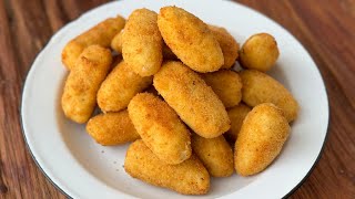 Croquetas de pollo asado