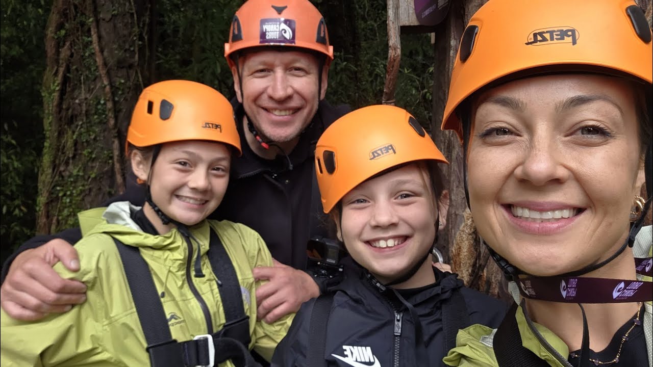 Ultimate Canopy Tour Rotorua New Zealand 2025
