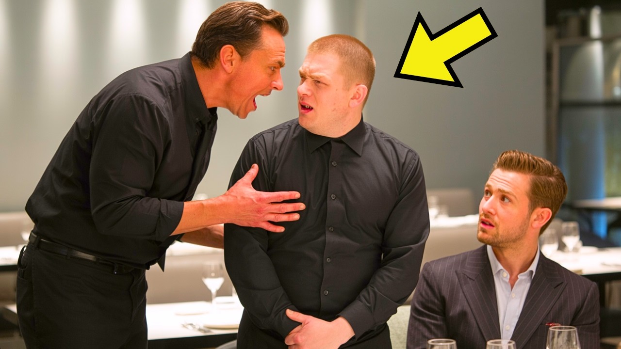 MESERO AUTISTA ES HUMILLADO POR GERENTE TODOS LOS DÍAS, HASTA QUE ATIENDE A ESTE HOMBRE…