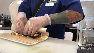 How to make Alaska Roll sushi🍣🥢 Alaskan Roll Ingredients