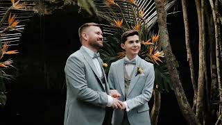 LGBT Cenote Wedding Mexican Riviera Maya