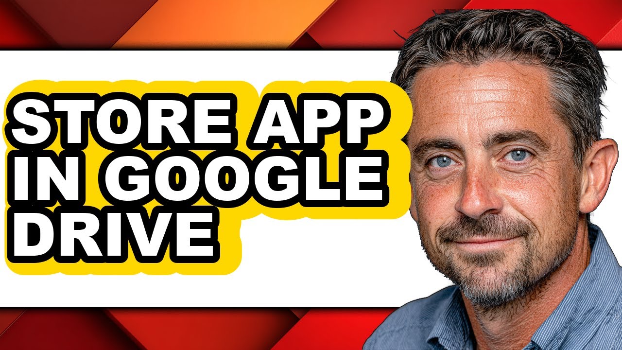 How to Store App in Google Drive (only Way)