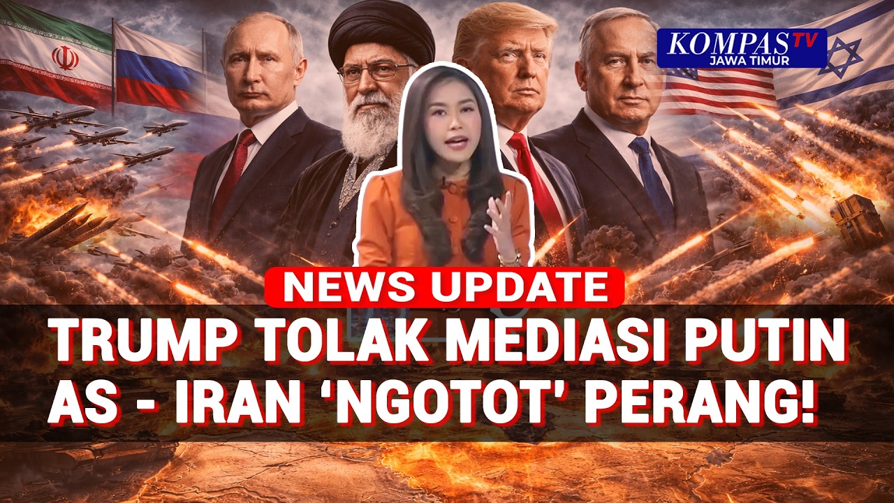 Trump Tolak Saran Putin untuk Damai, Iran Abaikan Gencatan Senjata dan Siap Bertahan! Siapa Menang?