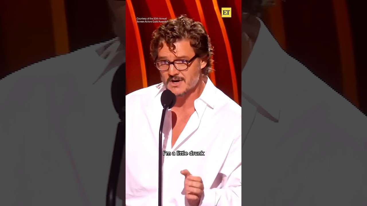 Pedro Pascal's Emotional SAG Awards Acceptance Speech Leaves Viewers in Tears