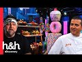 Dos pasteles en forma de banquete totalmente diferentes | Buddy vs Duff | Discovery H&H