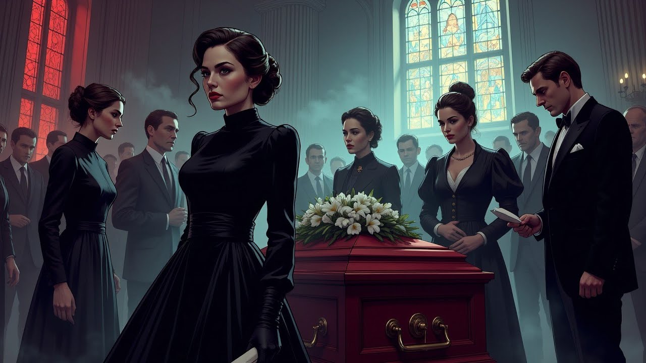 Renacida, me quedé de pie en el funeral de mi abuela, sonriendo mientras preparaba la perdición de