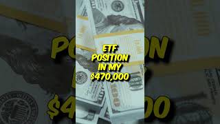BIGGEST ETF Position In My $470K Dividend Portfolio #Shorts
