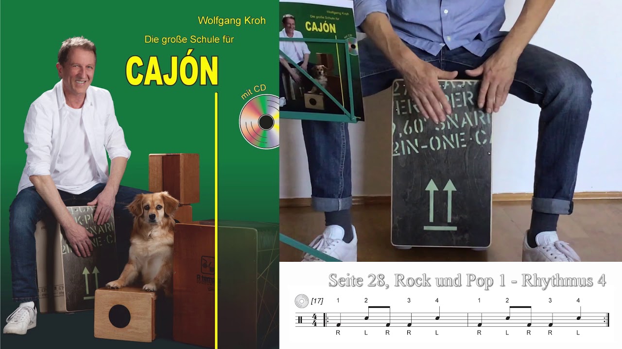 Die große Schule für Cajón Cajón Rhythmen lernen YouTube