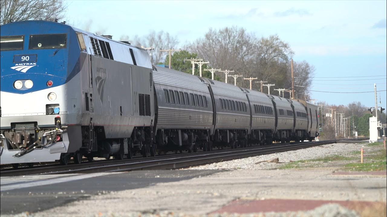 Amtrak stopping in Wilson NC YouTube