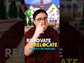 Will Eliza &amp; Bob Pancakes love it or list it?! Renovate or Relocate Ep.8! #thesims4 #sims4 #shorts