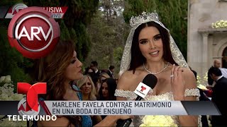 Marlene Favela: 'es una boda llena de amor' | Al Rojo Vivo | Telemundo