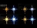 LEDクリスタルグロー スノーフレーク