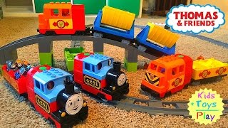 Thomas and Friends | Thomas Train Minis with Lego Duplo Train Playtime | Playing with Trains