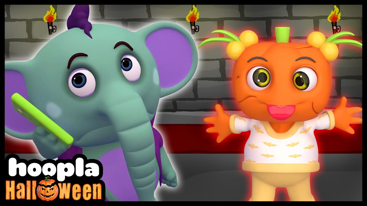 ⁣Five Spooky Pumpkins + Halloween Songs For Children | Hoopla Halloween