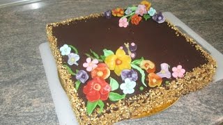 Торт Прага,  шоколадный торт. Выпечка и рецепты тортов (tarta de chocolate)