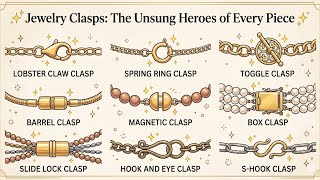 Ultimate Guide to Jewelry Clasps: Types, Tips, & How to Choose the Best One