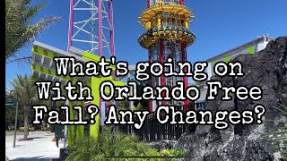 Orlando Free Fall Drop Tower August 2022 Update at Icon Park in Orlando Florida! Any changes?