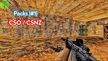 Counter Strike 1.6 | Weapon Skins Pack | 1# | Random - CSO - CSNZ [Download Link - Install] HD!