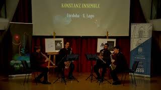 [VIDEO] KONSTANZ ENSEMBLE plays Córdoba by G. Lago (SEMIFINAL ROUND)