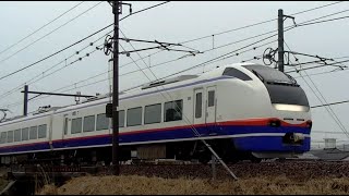 快速おはよう信越E653系H201編成　信越本線下り3361M