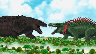 Titanus Doug VS Lizzie [ Rampage vs Monster Verse ]