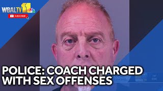 Police: Softball coach charged with sex offenses