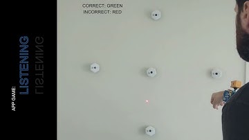 Motion Guidance Proprioceptive Training Interactive Pods: LISTENING game