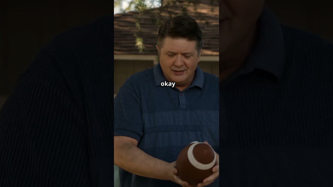 ⁣Sheldon learns how to throw a football #shorts #youngsheldon  #funny