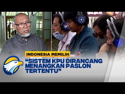 Bambang Widjojanto: Sistem KPU Dirancang Menangkan Paslon Tertentu