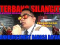 TERBANG SILANGIT - ANNOUNCE BAHASA BATAK