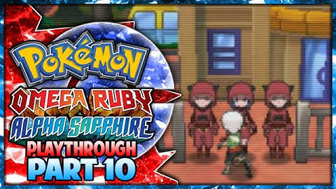 Pokemon Omega Ruby & Alpha Sapphire Playthrough Part 10 - Headed to Meteor Falls!