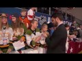 Mic'd Up: Seabrook hits the red carpet