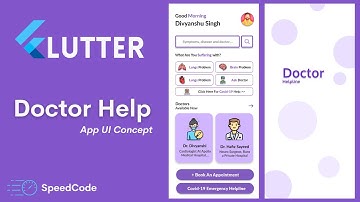 Flutter Doctor App UI - Speed Code