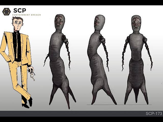 SCP-173 in Containment Breach, SCP Foundation