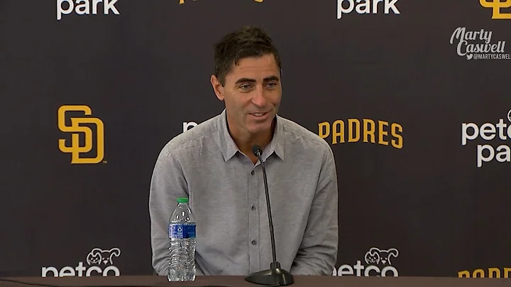 Padres GM AJ Preller & manager Bob Melvin on 2022 ...