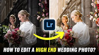 How to Edit a High End Wedding Photo in Lightroom | Step by Step Tutorial screenshot 5