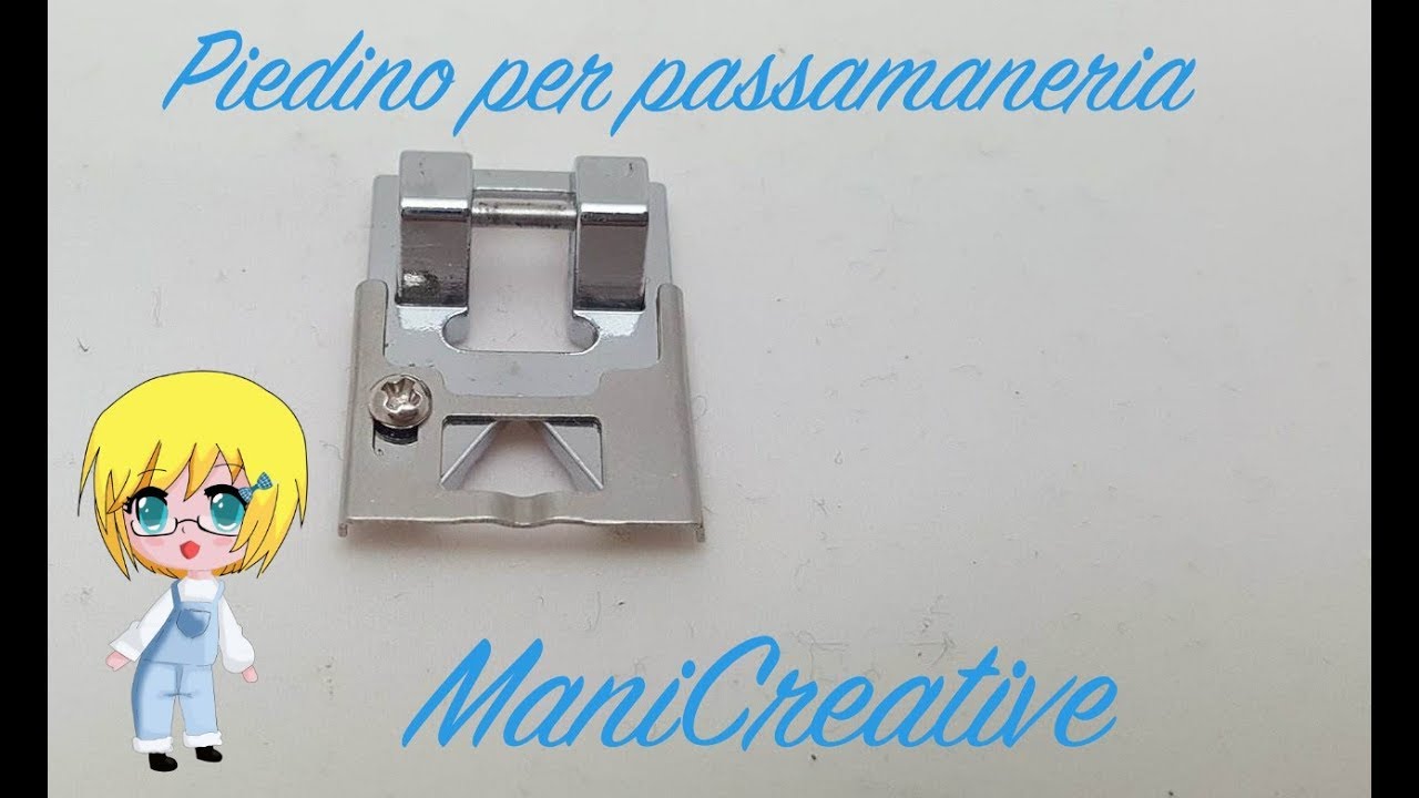 Piedino trecce, nastri e passamaneria