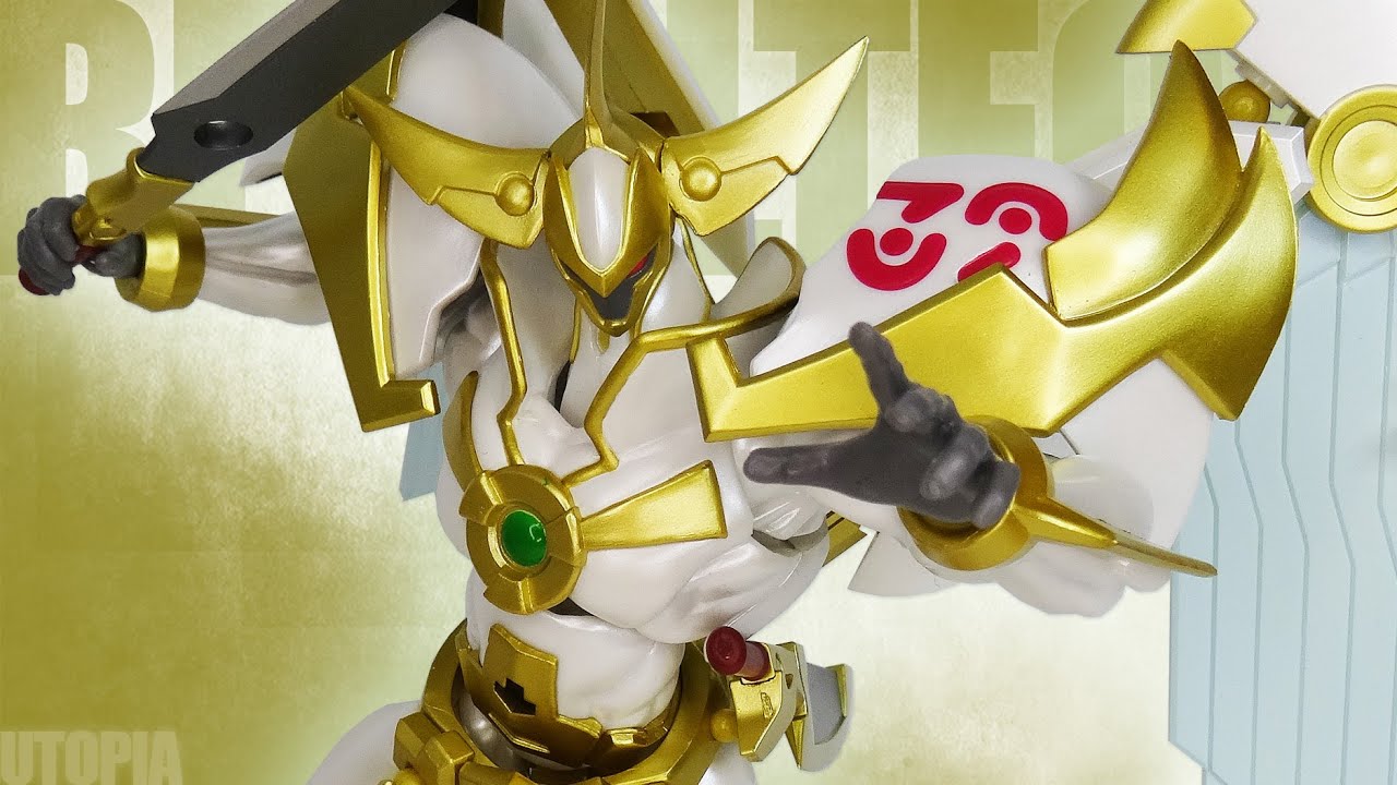 Revoltech - Yu-Gi-Oh! Zexal - Number 39 Utopia Review - YouTube