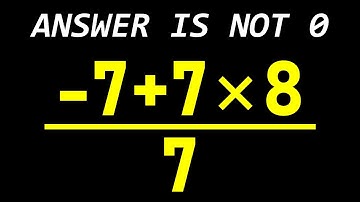 Only 1 in 5 Can Solve This Equation!
