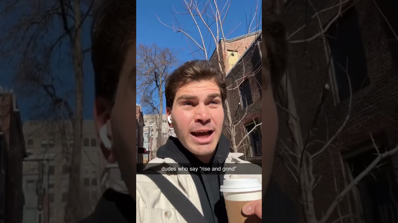 “Rise and grind”