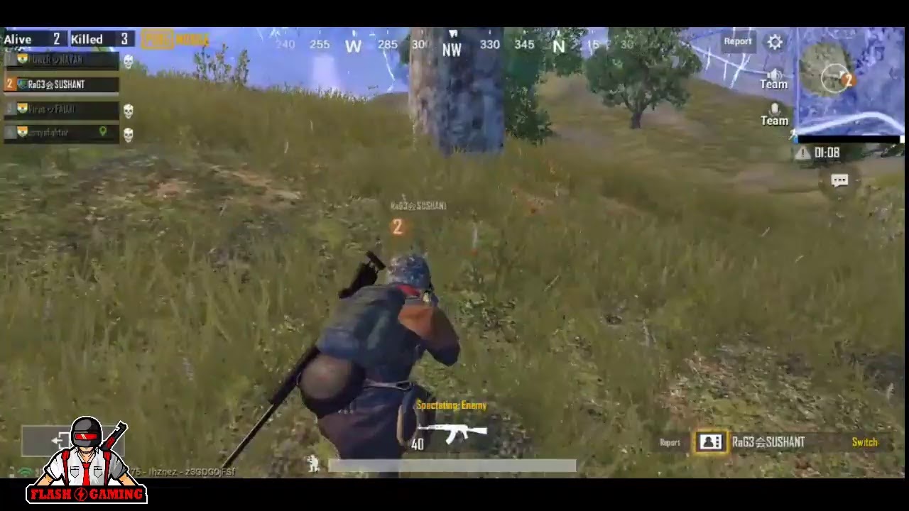 PUBG MOBILE GAMEPLAY LIVE STREAM | FLASH GAMING [MARATHI]