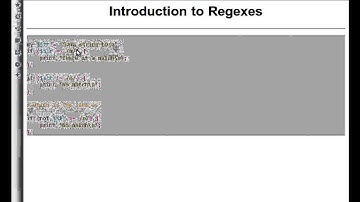 Beginner Perl Maven tutorial: 8.3 - Simple use of Regex
