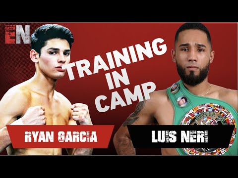 WATCH Ryan Garcia and Luis Neri Training with Frank Sanchez and Eddy ...