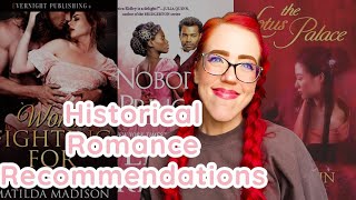 Historical Romance Recommendations! 20 of my favorite books!