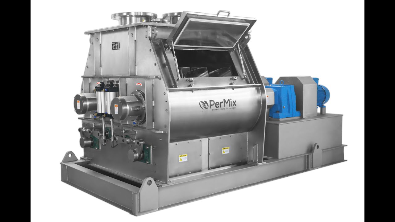 PerMix Fluidized Zone Mixer - PFB 2000