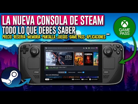 Asi es STEAM DECK la consola portatil que corre JUEGOS DE STEAM 🔥 Y CORRE XBOX GAME PASS !!