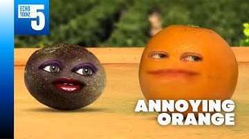 The French Grapes | Annoying Orange | EchoToonz