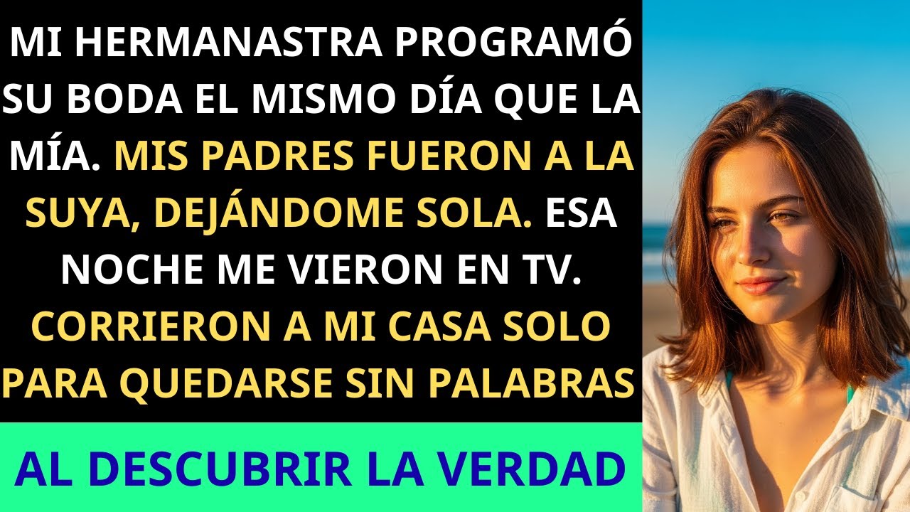 Mi hermanastra trató de opacarme en mi boda usando su propio vestido, pero todo salió mal